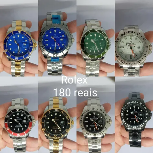 Relógio rolex vários modelos, valores nas fotos