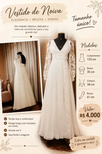 Vestido de Noiva 