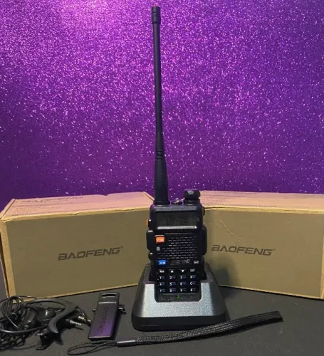 Rádio Comunicador Baofeng UV-5R Original | 5W Dual Band