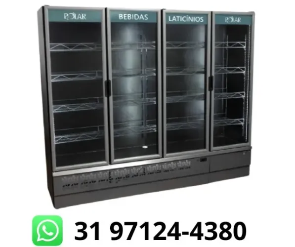 Refrigerador De Bebidas 4 Portas Polar 220V
