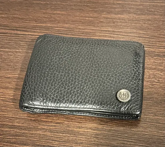 Carteira Preta Completa Couro Usual Prática Presente 