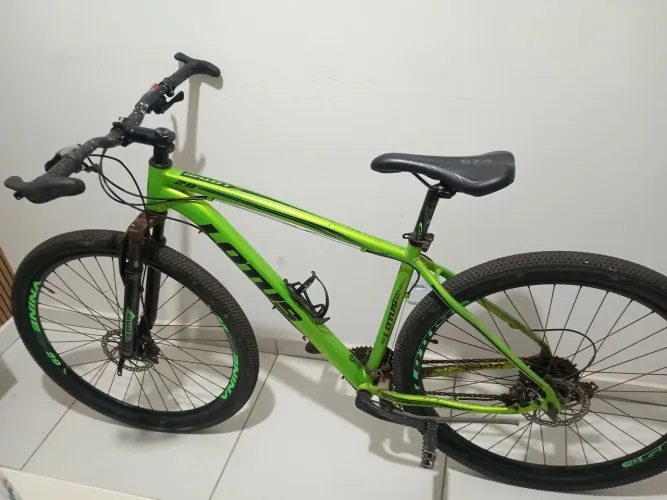 Bicicleta lótus aro 29 verde cana 