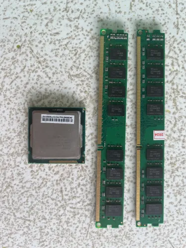 kit processador e memória ram com cooler