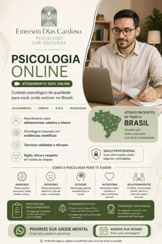 Psicólogo Online - Todo o Brasil