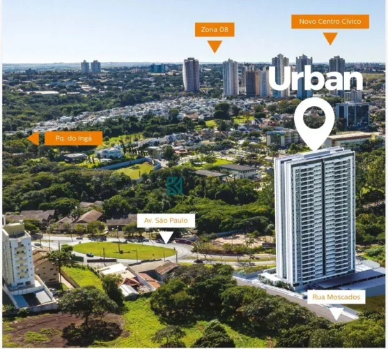 Apartamento com 2 dormitórios à venda, 78 m² por R$ 775.000,00 - Vila Marumby - Maringá/PR