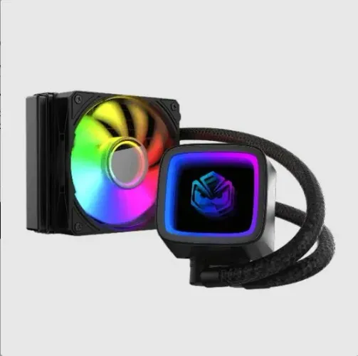 WATER COOLER PCYES TUNDRA BLACK 120MM ARGB