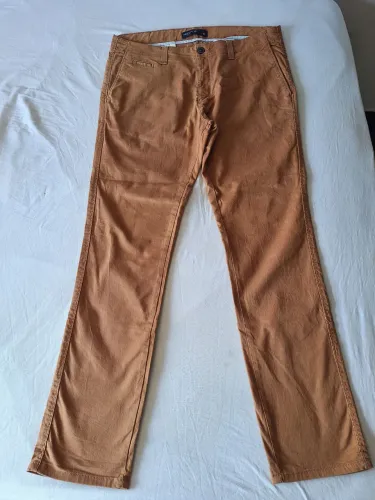 Calça marrom sarja