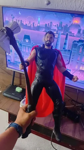 BONECO THOR ULTIMATO 50CM MARCA MIMO ORIGINAL GRANDE GIGANTE