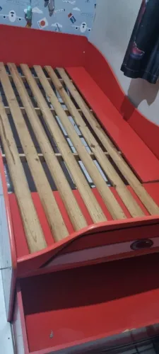 Cama Infantil Carro com baú