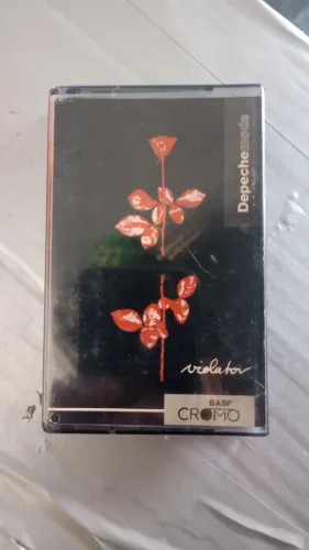 Fita Cassete Depeche Mode - Violator (K7 Cromo BASF) Rara