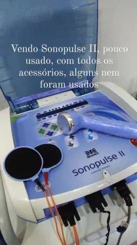 Aparelho de ultrassom + correntes