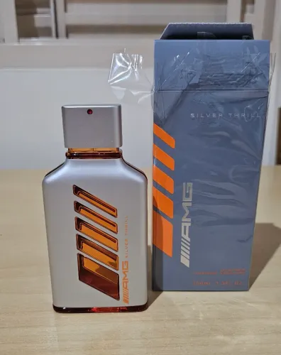 Perfume masculino 100ml Mercedes-Benz amg Silver thrill