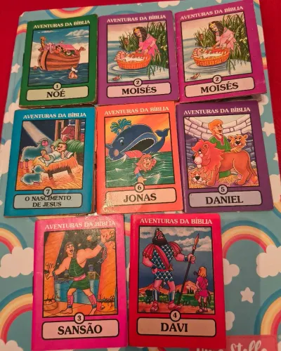 Vendo mini livrinhos Aventuras da Bíblia