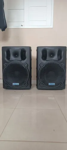 2 CAIXA DE SOM CSR 350w RMS ATIVA E PASSIVA