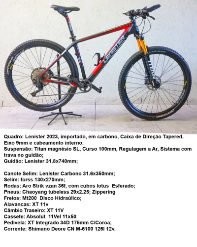 Mountain bike Carbono Lenister novíssima