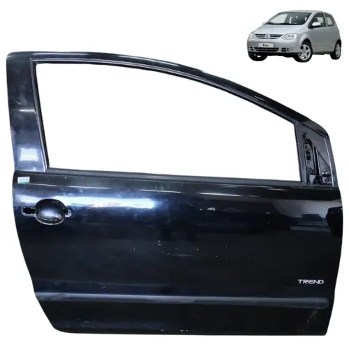 Porta Direita Vw Fox 2 Portas 2010 2009 2008 2007 2006 2005 Dianteira Direita Preto