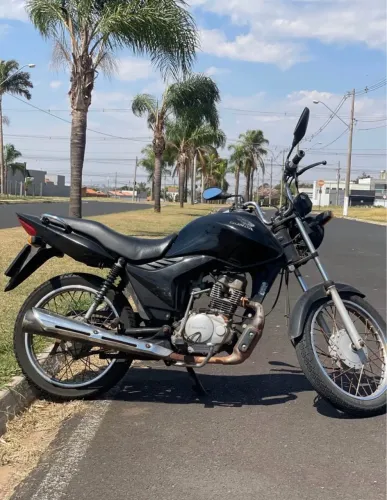 Fan 125 KS preta 2013