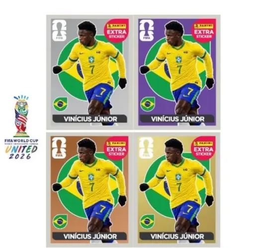 Caixa misteriosa de figurinhas legends copa do mundo fifa 2026 