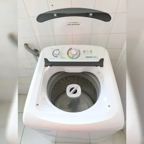 Máquina de Lavar Consul 12 kg Branca com Dosagem Econômica e Ciclo Edredom - CWH12BB