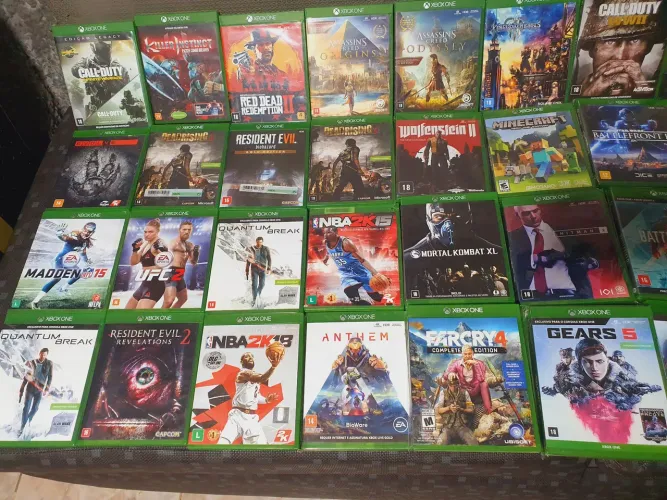Jogos xbox one, otimos titulos , pego jogos no negócio passo cartão
