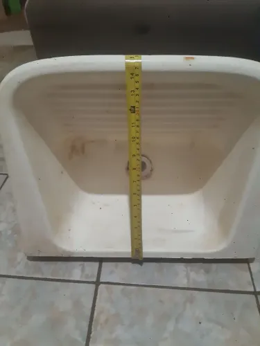 Tanque mármore sintético 0.49x0.39cm RS 50.00 retirar vila Planalto 