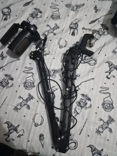 Microfone Fifine + Braço articulado