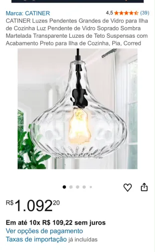 Lustre NOVO