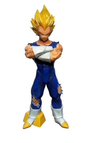 Action Figure Banpresto Dragon Ball Z Grandista Resolução de Soldados Vegeta com Suporte