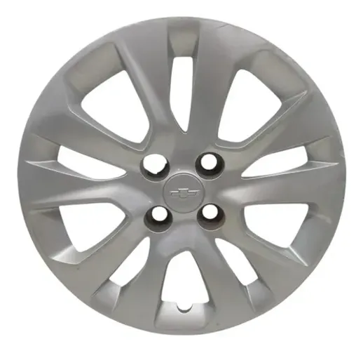Calota Aro 15 Chevrolet Onix 2017 2019 2020 2021 2022 Prateado