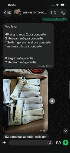Lote de antenas Ubiquiti