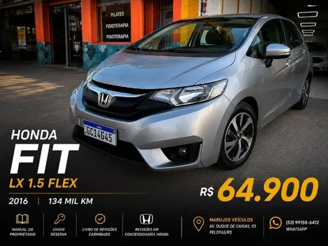 Honda Fit LX 1.5 Flexone 16V 5P Mec. 2016