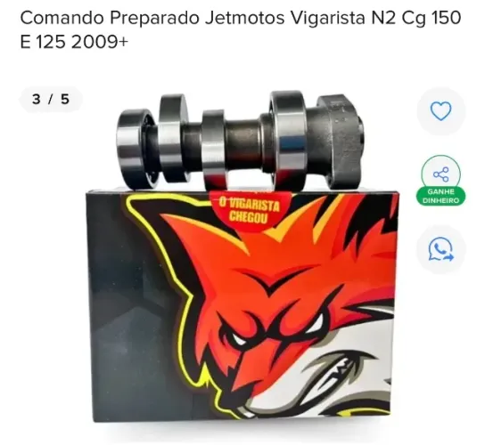 Comando jetmotos vigarista N2 125 / 150