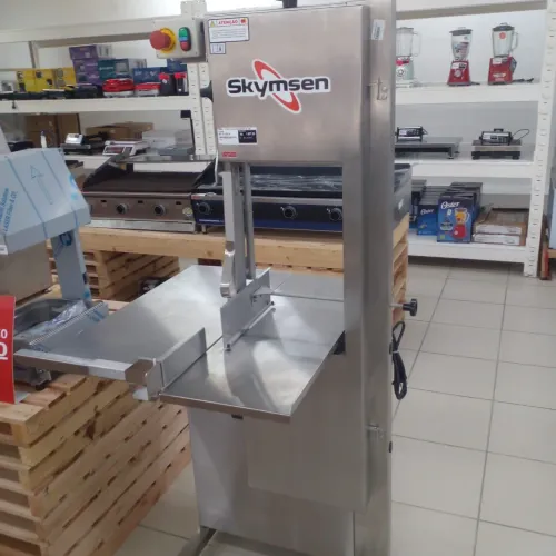 SERRA FITAS INDUSTRIAL EM INOX, DE COLUNA, DA MARCA SKYMSEN, NOVA, PROMOÇÃO!!!!