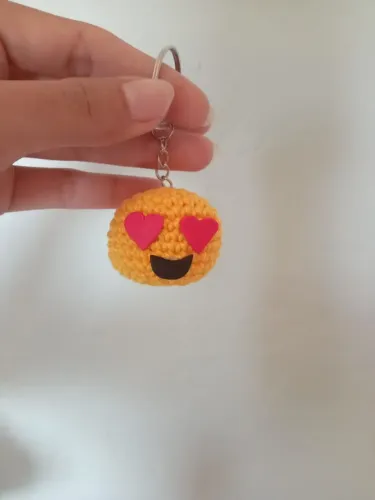 Chaveiros em amigurumi