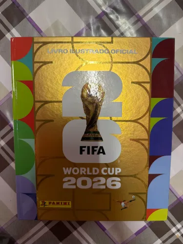 Álbum da copa do mundo 2026 completo + Legend