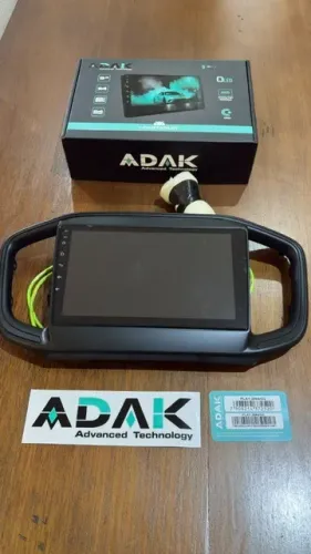 MULTIMIDIA ADAK DE 9 POL. COM MOLDURA FIAT FIORINO/STRADA/MOBI