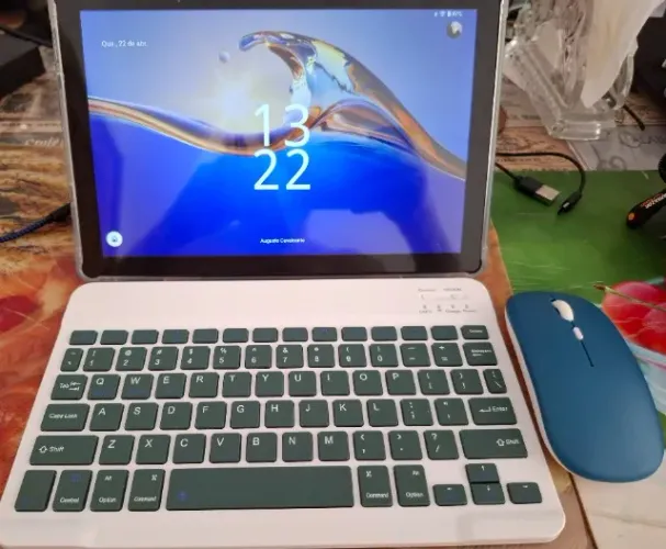 Tablet CP-20Pro Android 15 128GB Semi-Nov Tela 10.1"Processador Octa-Core 