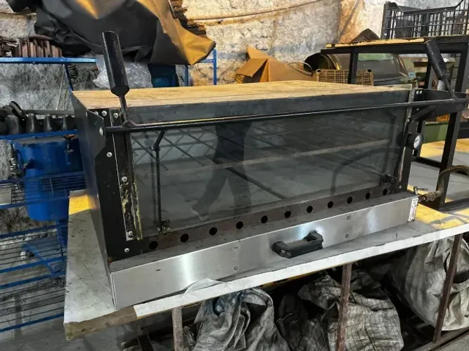 Forno guilhotina com pedra