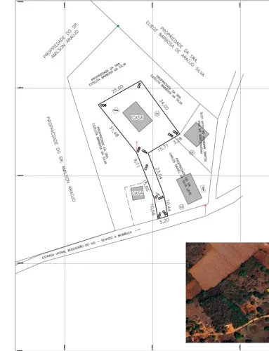 Casa com terreno amplo