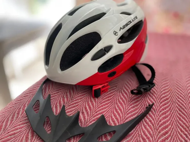 Capacete absolute bike usado