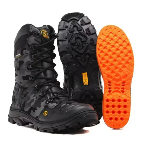 Bota Coturno Camuflado 