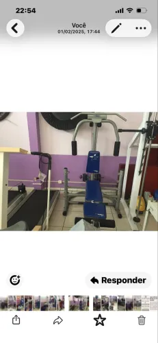 Estação para exercícios