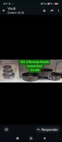 Kit 3 formas removível graqueadass