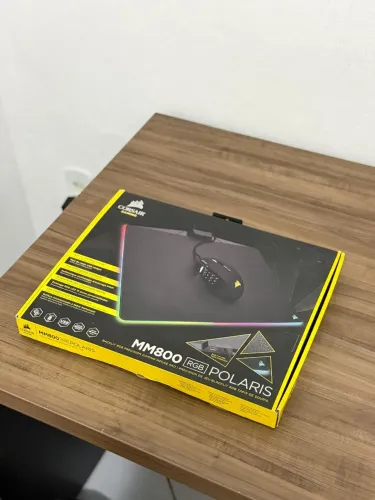 Mousepad Corsair RGB com caixa - Aceito cartão e entrego