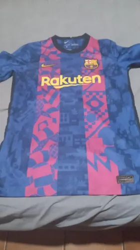 Camisa barcelona infantil original nova tamanho g