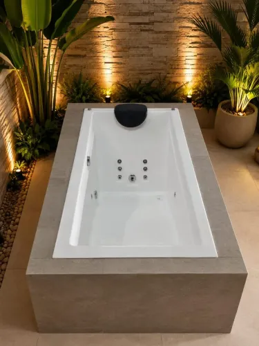 Banheira Premium Luxo , Conforto Individual 1,60 X 0,90
