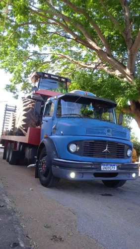 Caminhão prancha, mercedes 1113