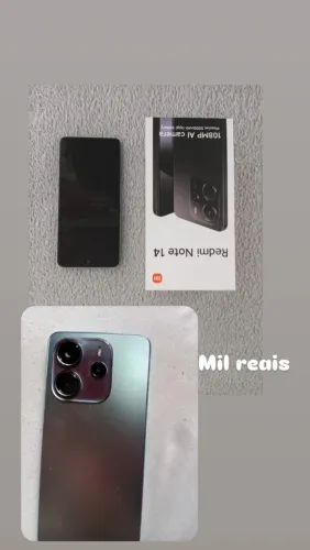 Venda do celular note 14