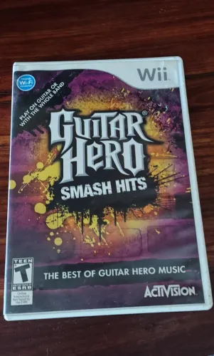 Jogo Wii Guitar Hero Smash Hits