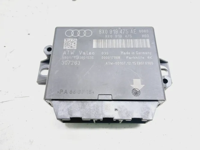 Módulo Estacionamento Audi Q3 1.4t 2016 8x0919475ae Preto